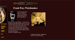 Desktop Screenshot of frankpoye.com