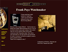 Tablet Screenshot of frankpoye.com